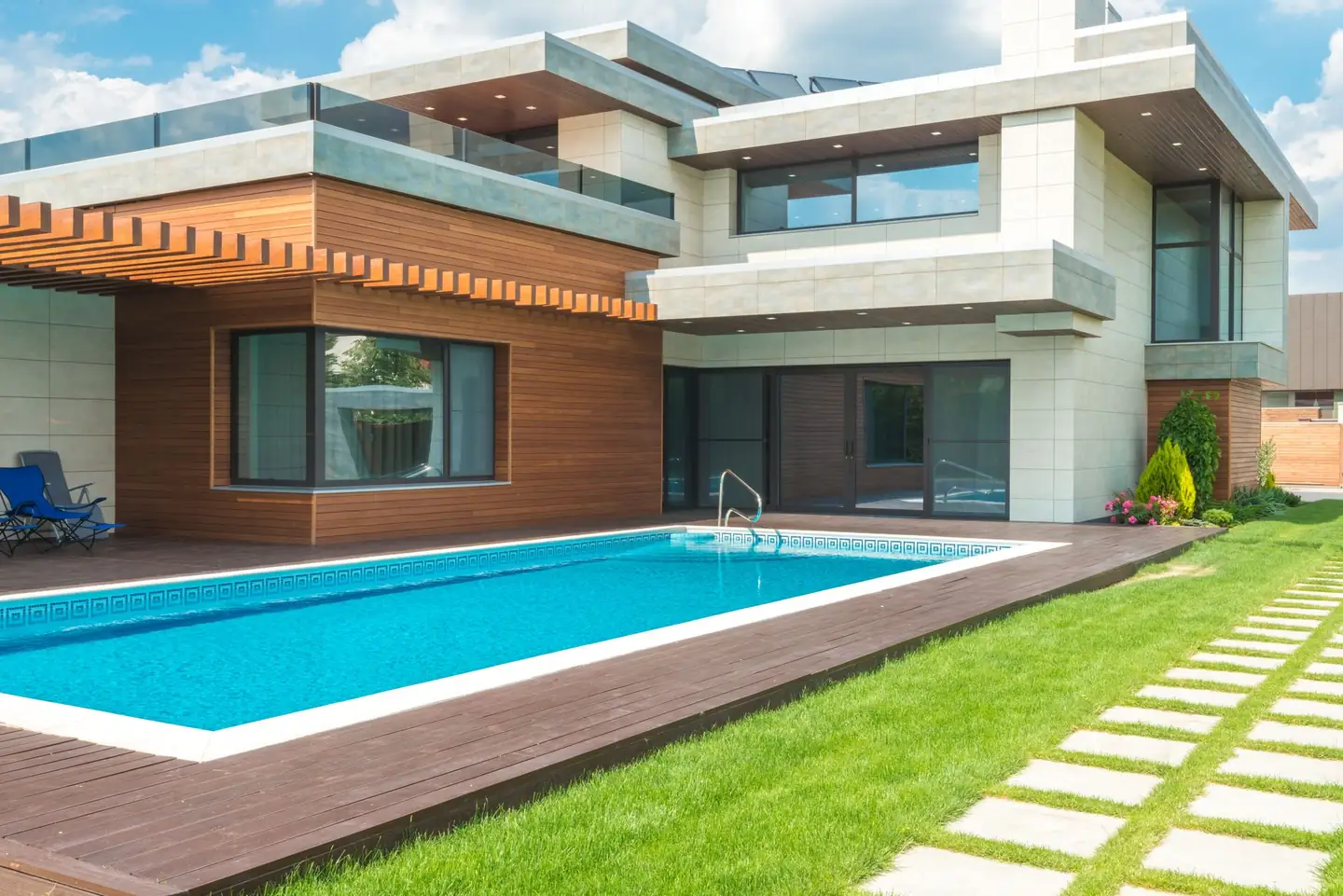 Swimming pool built in Tuncester, NSW